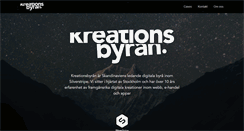 Desktop Screenshot of kreationsbyran.se